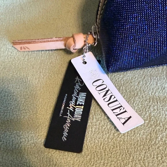 Consuela Midnight Blue Large Cosmetic Case - Picture 3 of 12